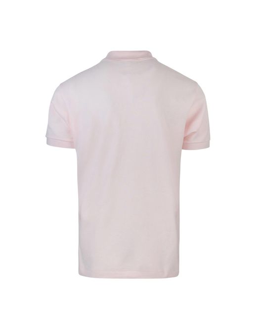 Lacoste Pink Polo Piquet Rosa