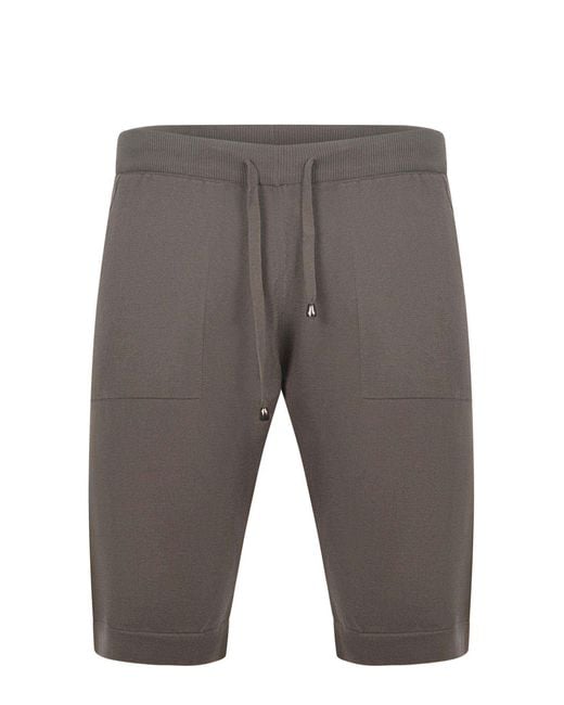 Filippo De Laurentis Shorts Van Filippo De Laurentiis Gemaakt Van Katoen. in het Gray voor heren