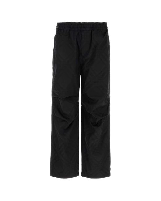 Burberry Black Nylon Pant for men