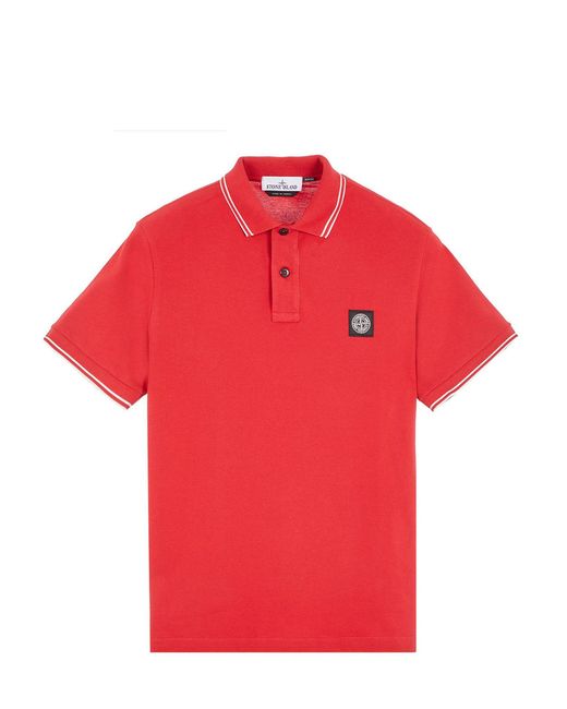 Stone Island Steen-eiland in het Red voor heren