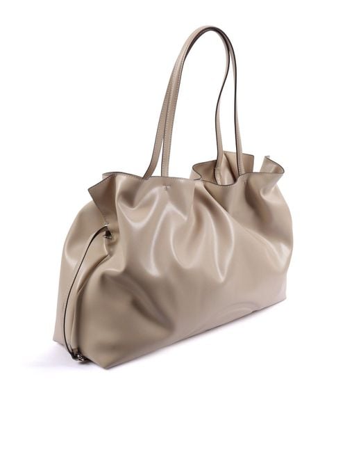 Tory Burch Natural Ella Recycled Drawstring Tote