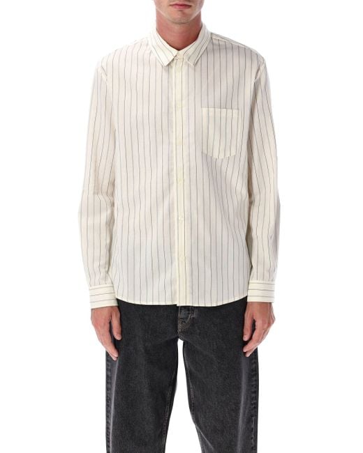 A.P.C. White T -Shirts und Polos Beige