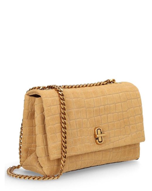 Marc Jacobs Natural Suede Shoulder Bag