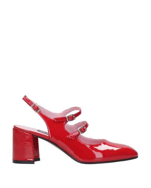 Sandals Rosso di CAREL PARIS in Red
