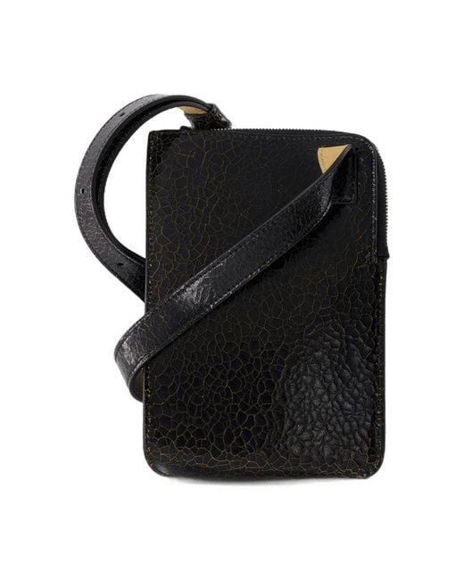 Sling Crossbody Alexander Mc Queen Leather Black Alexander McQueen