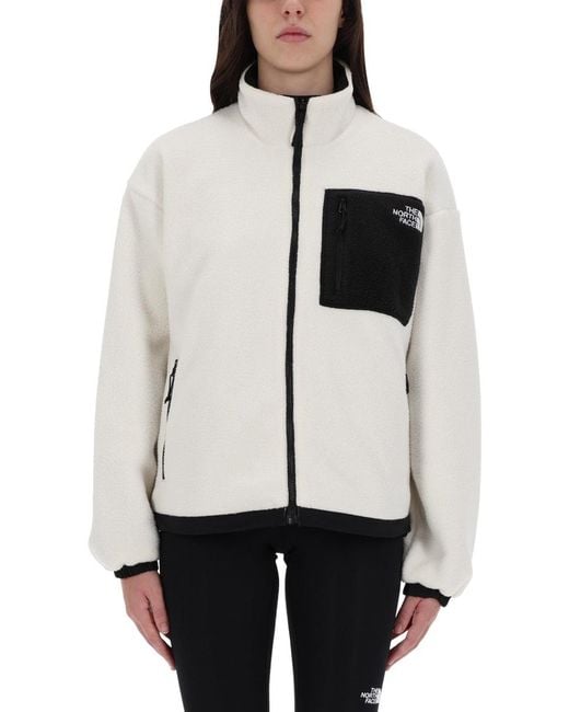 The North Face White Yumiori Reversible Fleece Jacket
