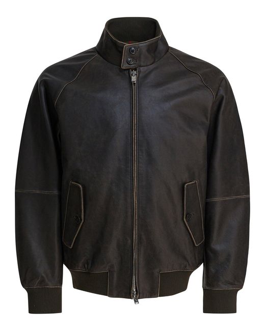Baracuta Black Leather G9 for men