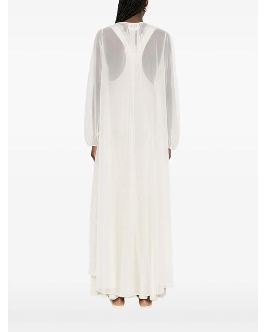 Forte_forte White Spolverino Contemporary Chiffon
