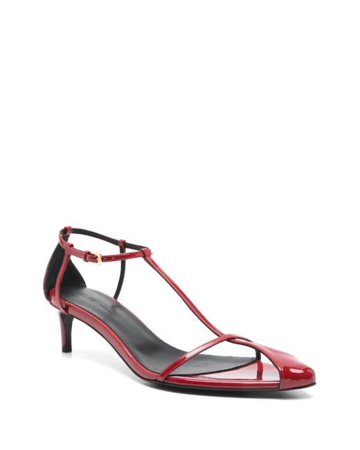 Khaite Pink Bella T-Strap Sandal 45