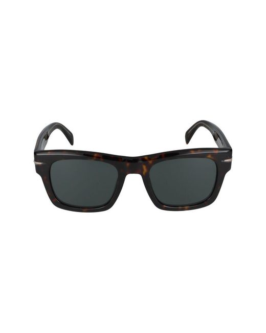 Lunettes de soleil DB 7099 /S 086 Havana / 21/145 David Beckham pour homme en coloris Black