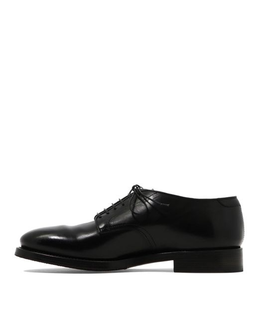 Alberto Fasciani Black Caleb Lace Up Shoes for men