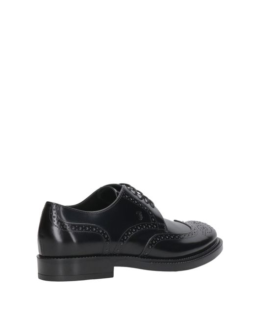 Tod's Black Flat Shoes