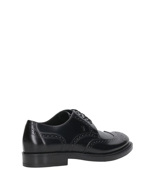 Tod's Black Tod 's Flache Schuhe schwarz