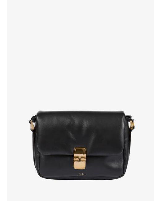 A.P.C. Black Grace Soft Bag
