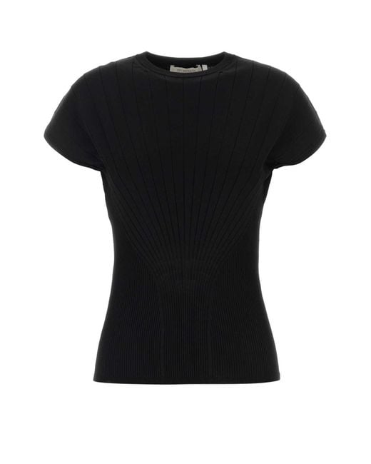 Sportmax Black Viscose Blend Samba Top