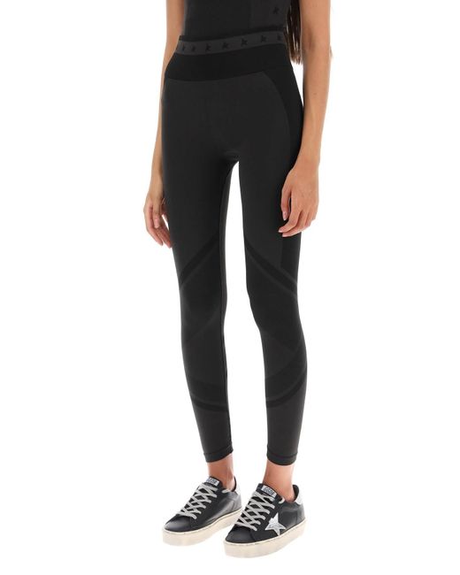 Golden Goose Deluxe Brand 'genesis' Sport -Leggings in het Black