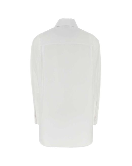 McQueen White Shirts