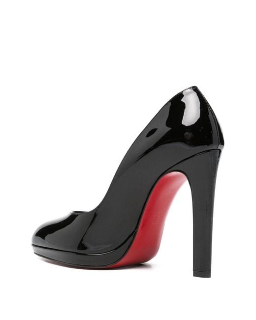 Christian Louboutin Black Fannylove Patent Leather Pumps