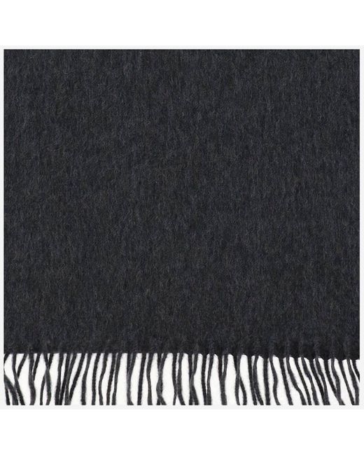 Alex Begg Black Cashmere Scarf for men