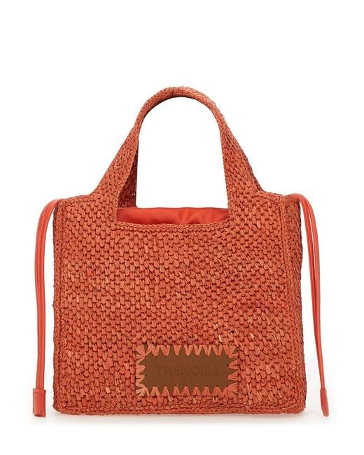 THEMOIRÈ Red Bag "Morea" Small