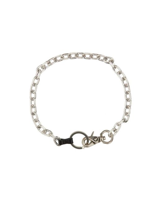 Our Legacy White Collana A Catena Ladon