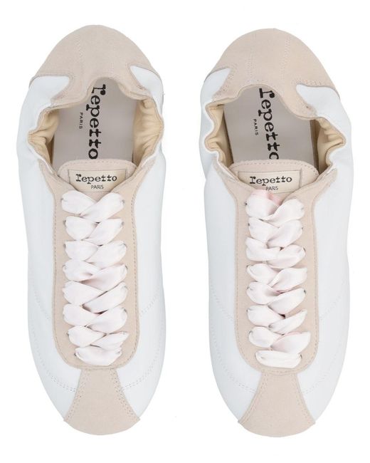Repetto White Sneaker "Tennis"