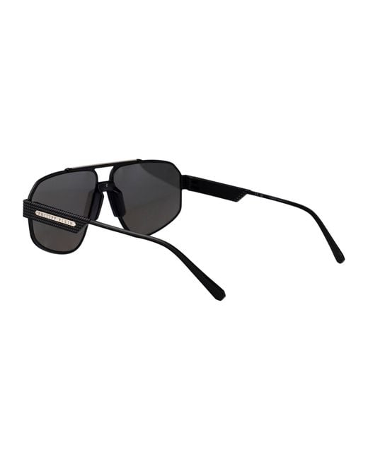 Philipp Plein Gray Sunglasses