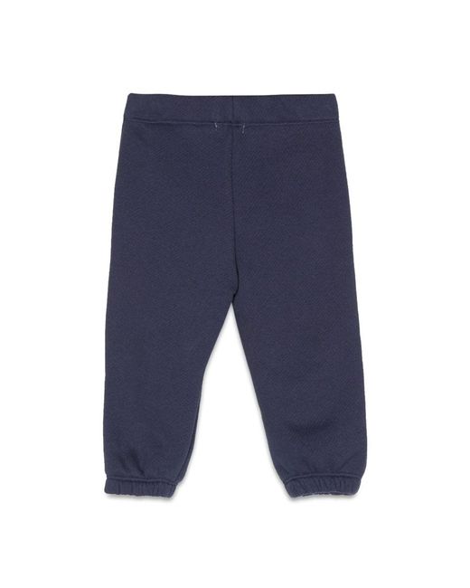 Palm Angels Blue Logo Sweat Pants