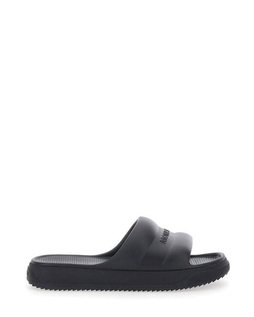 Moncler Black Altive Pool Slides
