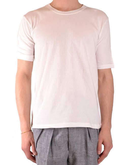 Laneus T-shirt Wit in het White voor heren