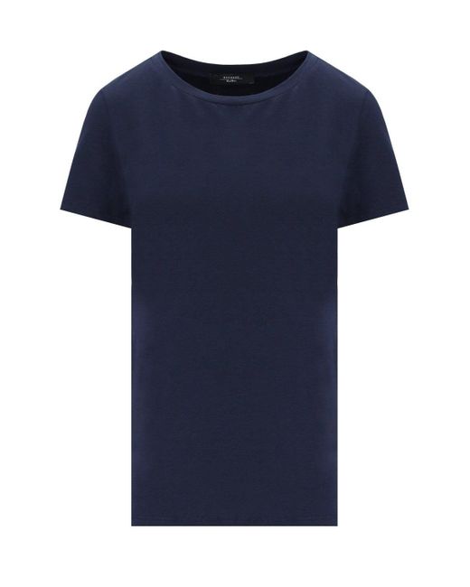 Weekend by Maxmara Blue Multib T Shirt for men