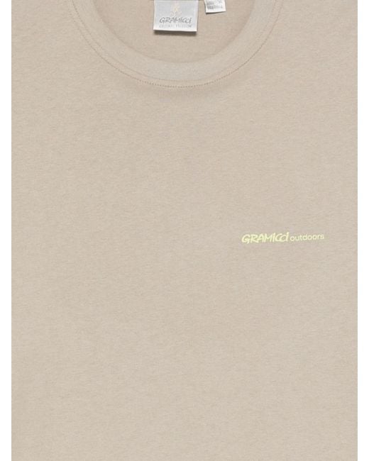 Gramicci White Hurricane Tee for men