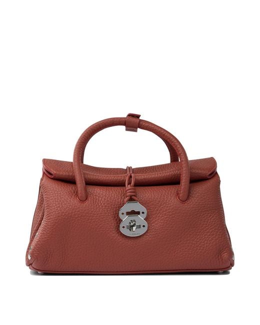 Zanellato Red Dotta Handbags