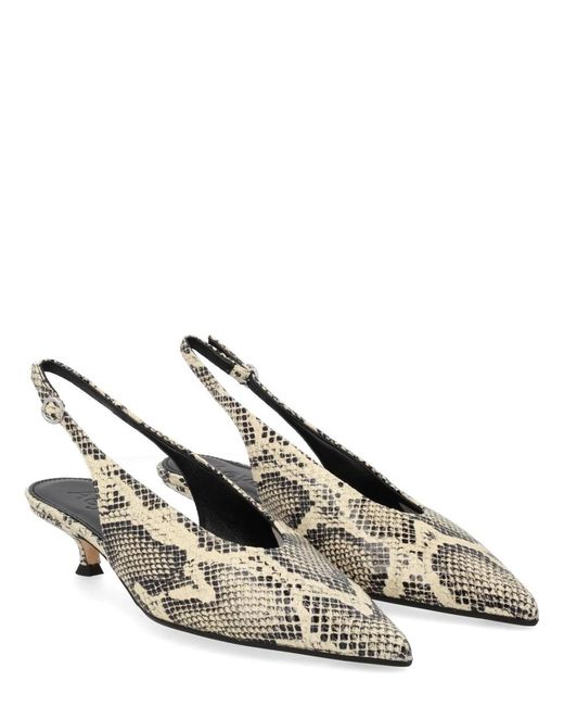 Aeyde Metallic Shoe "Camila"