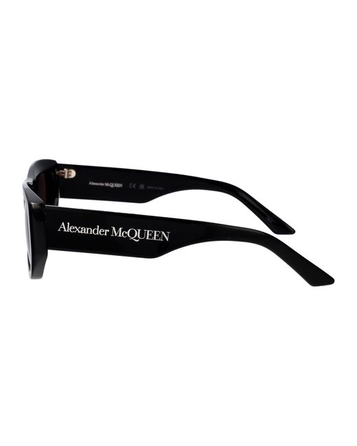 McQueen Black Eyewear