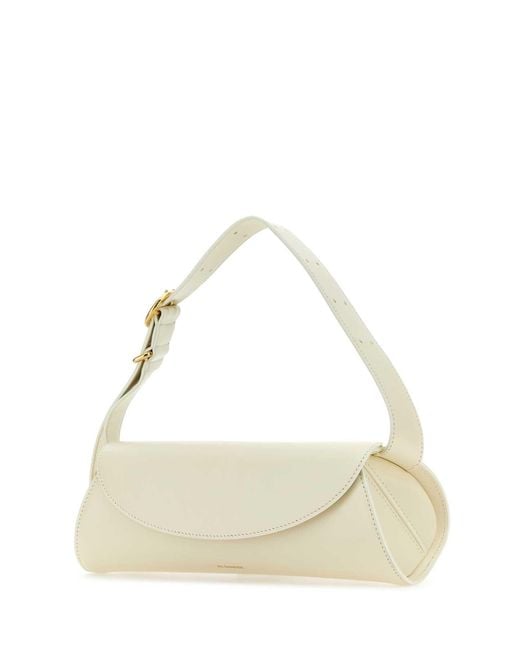 Jil Sander Natural Leather Card Holder