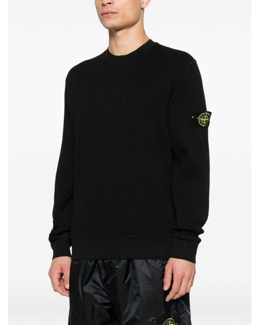 Stone Island Black Sweaters for men