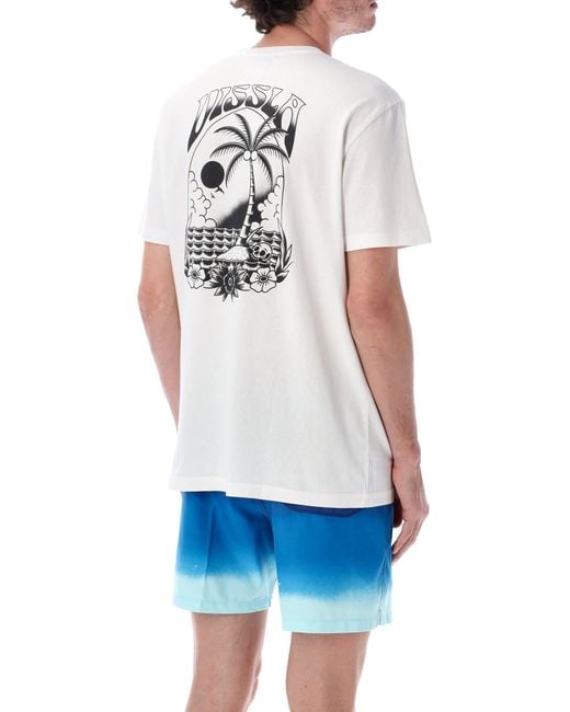 Vissla White Marooned Tee