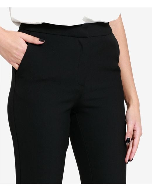 Pantalon noir SIMONA CORSELLINI en coloris Black