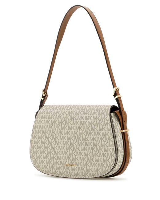 MICHAEL Michael Kors Gray Canvas Moore Shoulder Bag for men