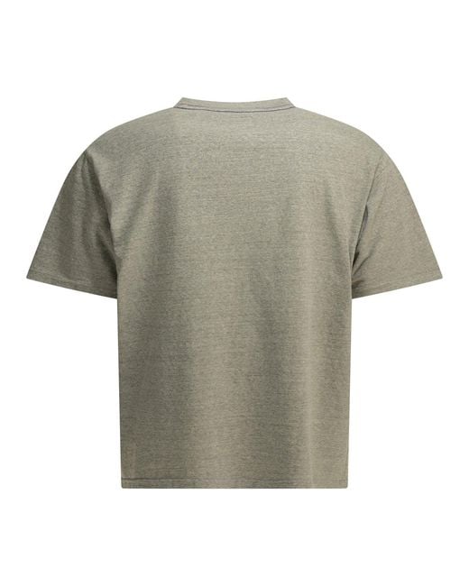 Needles Gray "Pocket Tee" Crew Neck T Shirt