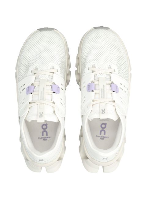 On Shoes White Cloudswift Amp Sneakers