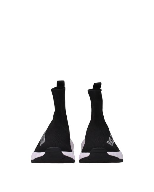 Versace Jeans Black Sneakers Couture Donna Tessuto Nero