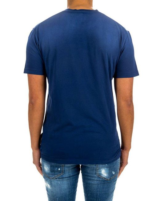 DSquared² T-shirt Blauw in het Blue voor heren