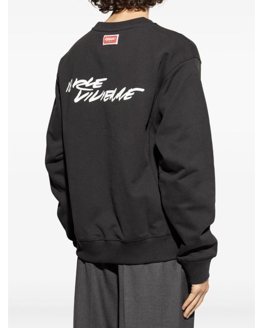 KENZO Black Boke Flower Sweatshirt