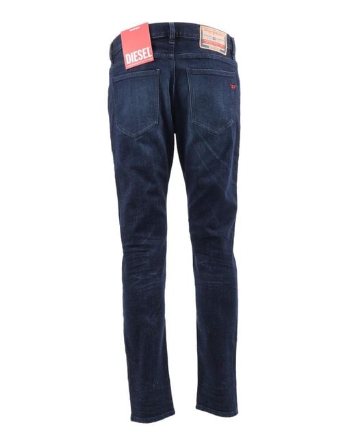 DIESEL Blue 5 Pockets for men