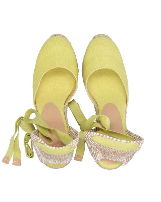 Castaner Green Sandals