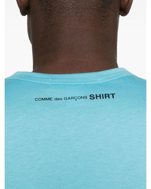 Comme des Garçons Yellow T Shirt Knit
