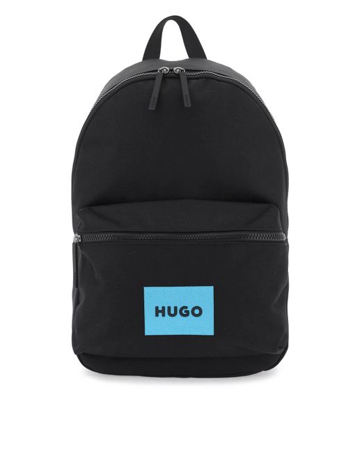 Recicló mochila de nylon en HUGO de hombre de color Black