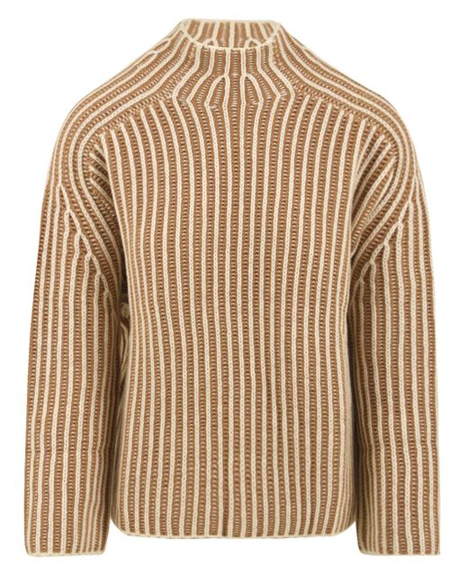 Aspesi Brown Pullover Kamel